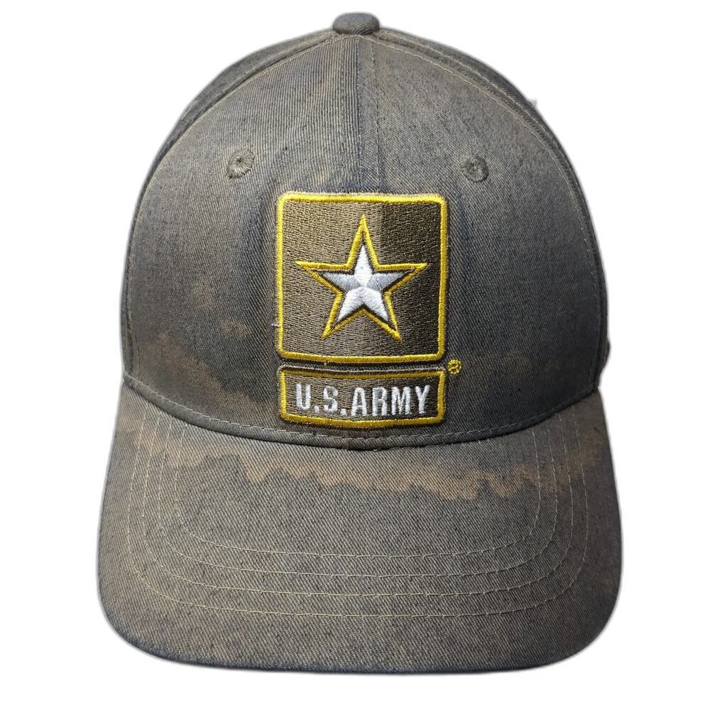 Rapid Dominance Baseball Cap Black One Size US Army Embroidered Strapback Hat